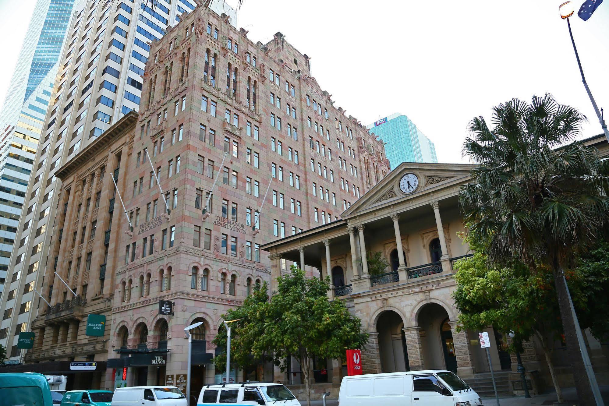 Manor Apartment Hotel Brisbane Exteriör bild